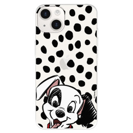 Funda para iPhone 15 Oficial de Disney Cachorro Manchas - 101 Dálmatas