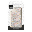 Funda para iPhone 15 Oficial de Disney Dumbo Siluetas Transparente - Dumbo