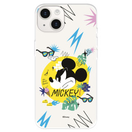 Funda para iPhone 15 Plus Oficial de Disney Mickey Mickey Urban - Clásicos Disney