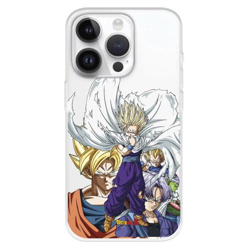 Funda para iPhone 15 Pro Oficial de Dragon Ball Guerreros Saiyans - Dragon Ball