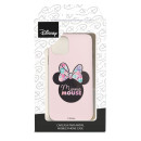 Funda para iPhone 15 Pro Max Oficial de Disney Minnie Pink Shadow - Clásicos Disney