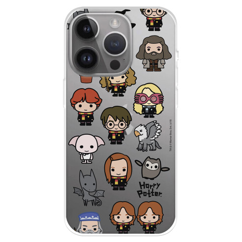 Funda para iPhone 15 Pro Max Oficial de Harry Potter Personajes Iconos - Harry Potter