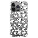 Funda para iPhone 15 Pro Max Oficial de Peanuts Snoopy siluetas - Snoopy