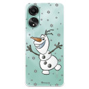 Funda para Oppo A78 4G Oficial de Disney Olaf Transparente - Frozen