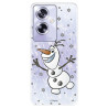 Funda para Oppo A79 5G Oficial de Disney Olaf Transparente - Frozen