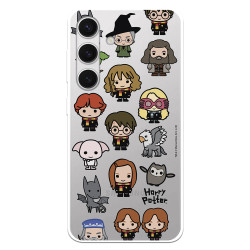 Funda para Samsung Galaxy S24 Oficial de Harry Potter Personajes Iconos - Harry Potter