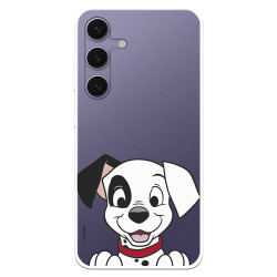 Funda para Samsung Galaxy S24 Plus Oficial de Disney Cachorro Sonrisa - 101 Dálmatas