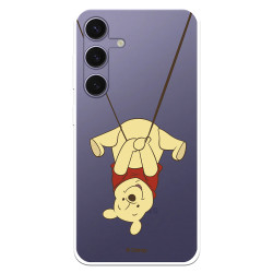 Funda para Samsung Galaxy S24 Plus Oficial de Disney Winnie  Columpio - Winnie The Pooh