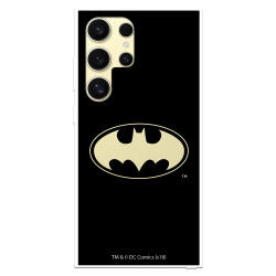 Funda para Samsung Galaxy S24 Ultra Oficial de DC Comics Batman Logo Transparente - DC Comics