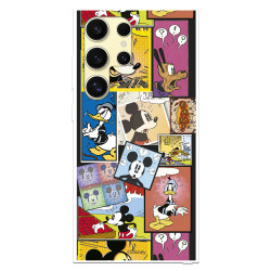 Funda para Samsung Galaxy S24 Ultra Oficial de Disney Mickey Comic - Clásicos Disney