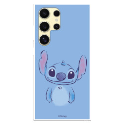 Funda para Samsung Galaxy S24 Ultra Oficial de Disney Stitch Azul - Lilo & Stitch