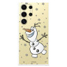 Funda para Samsung Galaxy S24 Ultra Oficial de Disney Olaf Transparente - Frozen