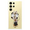 Funda para Samsung Galaxy S24 Ultra Oficial de Disney Minnie Posando - Clásicos Disney