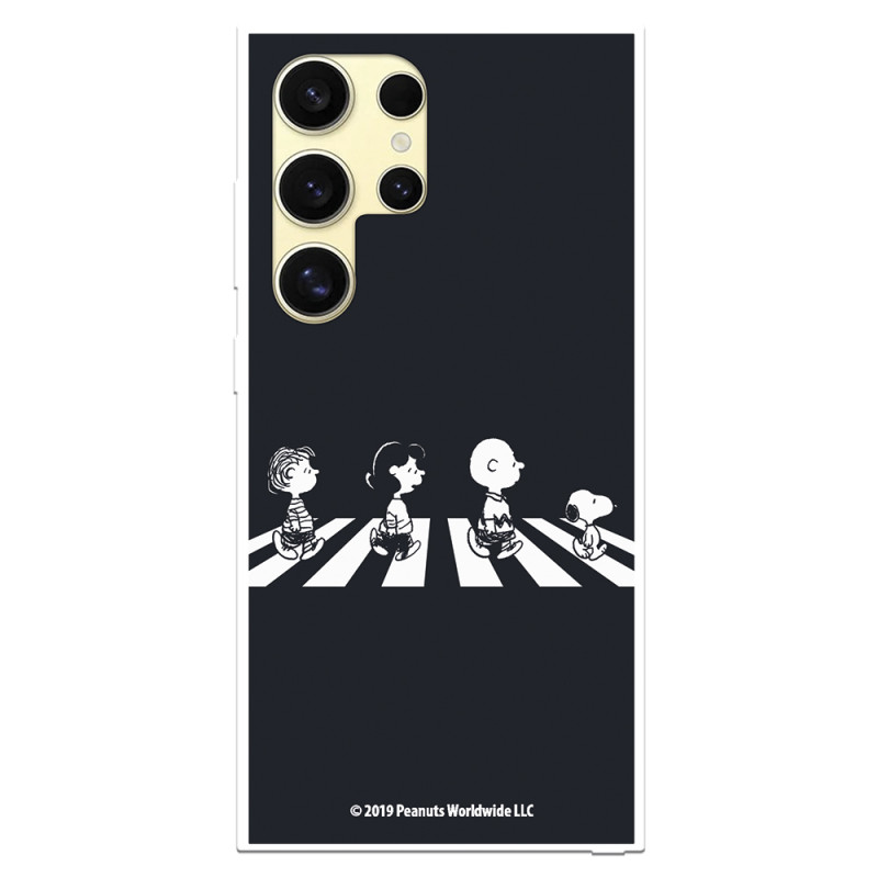 Funda para Samsung Galaxy S24 Ultra Oficial de Peanuts Personajes Beatles - Snoopy