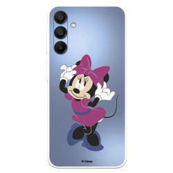 Funda para Samsung Galaxy A15 5G Oficial de Disney Minnie Rosa - Clásicos Disney