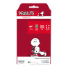 Funda para Motorola Moto G54 5G Oficial de Peanuts Snoopy rayas - Snoopy