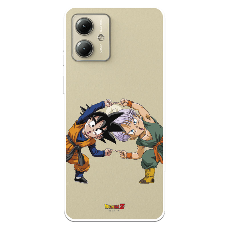 Funda para Motorola Edge 40 Neo Oficial de Dragon Ball Goten y Trunks Fusión - Dragon Ball