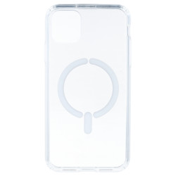 Funda Transparente Logo Compatible con Magsafe para iPhone 11