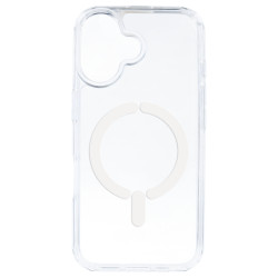 Funda Transparente Resistente Compatible con MagSafe para iPhone 16