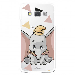 Carcasa Oficial Disney Dumbo silueta transparente para Samsung Galaxy A3 - Dumbo- La Casa de las Carcasas