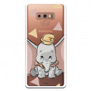 Carcasa Oficial Disney Dumbo silueta transparente para Samsung Galaxy Note 9 - Dumbo- La Casa de las Carcasas