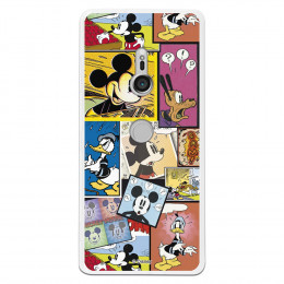 Carcasa Oficial Disney Mickey Comic para Sony Xperia XZ3- La Casa de las Carcasas