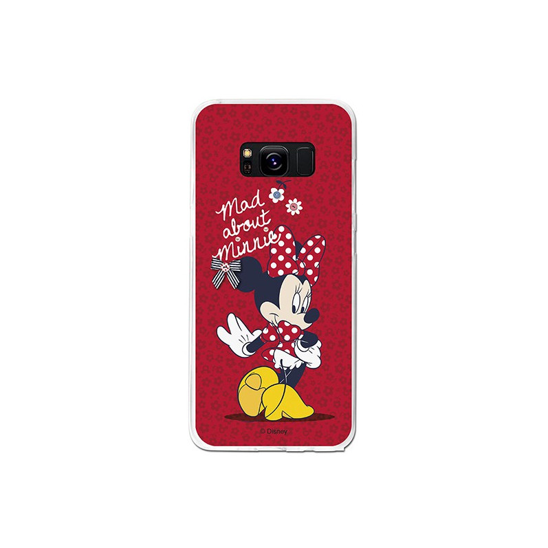 Offizielle Disney Minnie Mad about Minnie Samsung Galaxy S8 Hülle