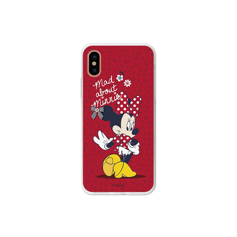 Offizielle Disney Minnie Mad about Minnie iPhone X Hülle