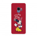 Offizielle Disney Minnie Mad about Minnie Samsung Galaxy S9 Hülle