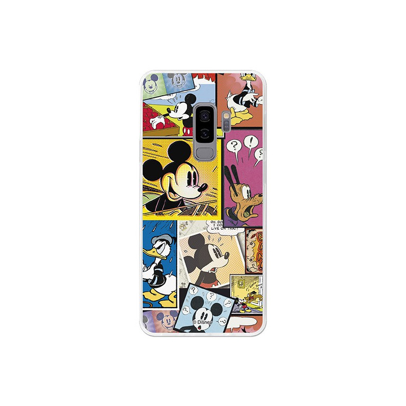 Offizielle Disney Mickey Comics Samsung Galaxy S9 Plus Hülle