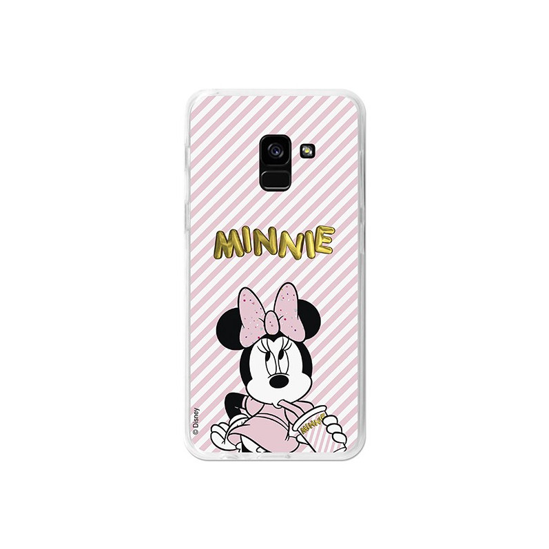 Offizielle Disney Minnie Gold Balloon Samsung Galaxy A5 2018 Hülle