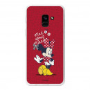 Offizielle Disney Minnie Mad about Minnie Samsung Galaxy A5 2018 Hülle