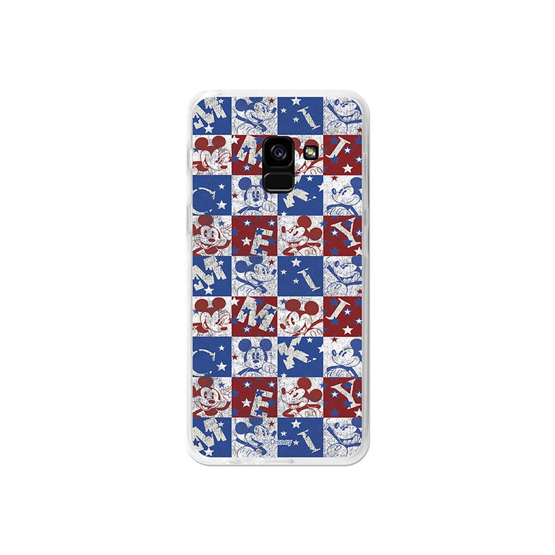 Disney Offizielle Mickey American Samsung Galaxy A5 2018 Hülle