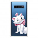 Offizielle Disney Marie Silhouette transparente Hülle für Samsung Galaxy S10 Plus – The Aristocats