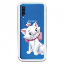 Offizielle Disney Marie Silhouette transparente Hülle für Samsung Galaxy A70 - The Aristocats