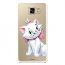 Offizielle Disney Marie Silhouette transparente Hülle für Samsung Galaxy A5 2016 - The Aristocats