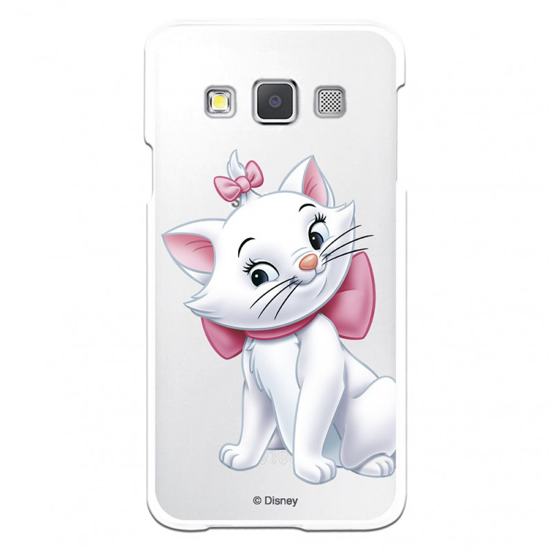 Offizielle Disney Marie Silhouette transparente Hülle für Samsung Galaxy A3 - The Aristocats