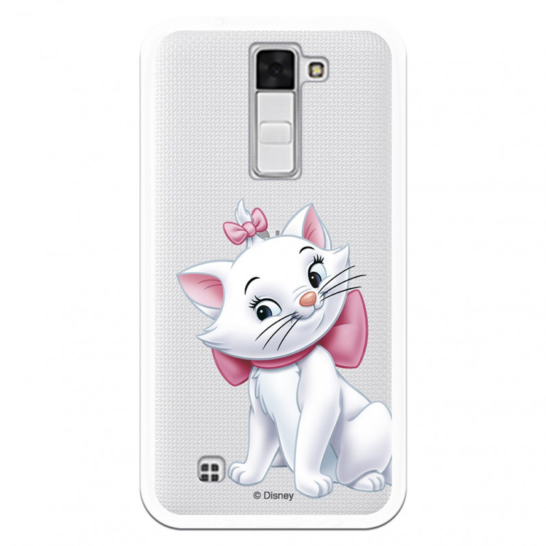 Offizielle Disney Marie Silhouette transparente Hülle für LG K8 – The Aristocats