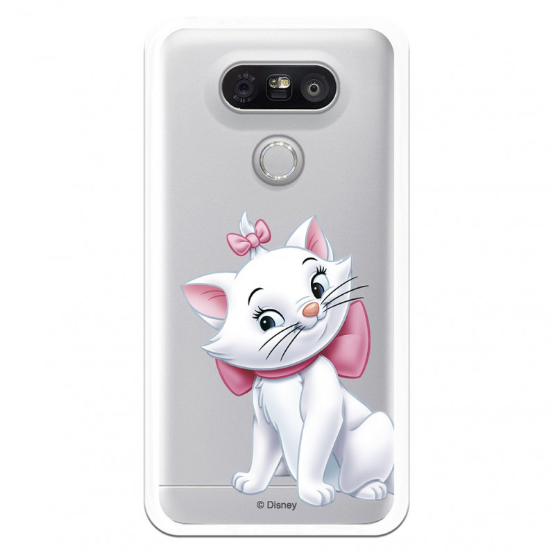 Offizielle Disney Marie Silhouette durchsichtige Hülle für LG G5 – The Aristocats