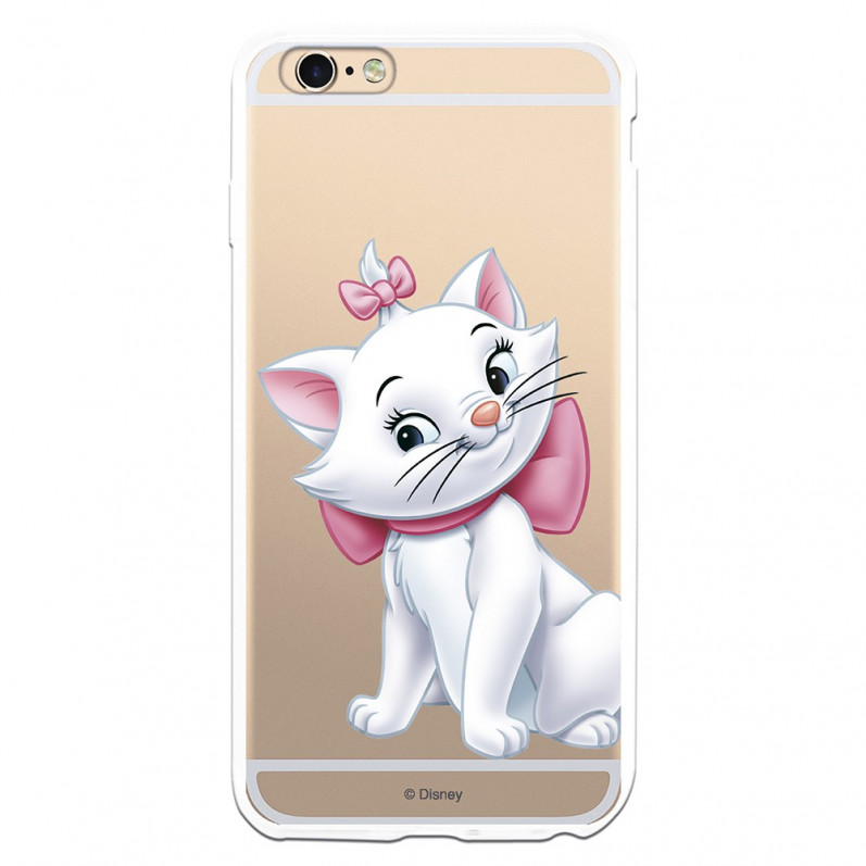 Offizielle Disney Marie Silhouette transparente Hülle für iPhone 6S Plus - The Aristocats