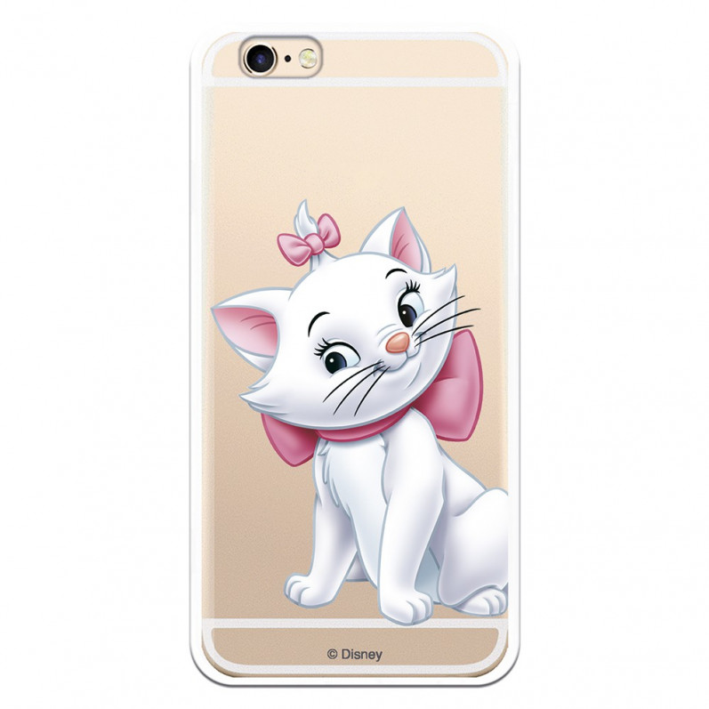 Offizielle Disney Marie Silhouette transparente Hülle für iPhone 6S - The Aristocats