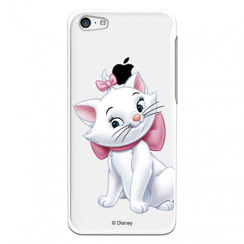 Offizielle Disney Marie Silhouette transparente Hülle für iPhone 5C - The Aristocats