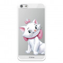 Offizielle Disney Marie Silhouette transparente Hülle für iPhone SE 2016 - The Aristocats