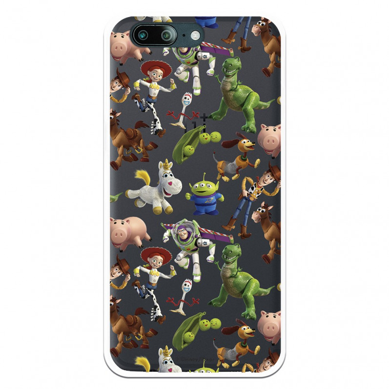 Carcasa Oficial Carcasa Oficial Disney Toy Story Siluetas Transparente - Toy Story para OnePlus 5- La Casa de las Carcasas