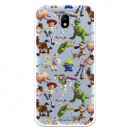 Offizielle Disney Toy Story Silhouettes Transparente Hülle – Toy Story für Samsung Galaxy J7 2017 Européen