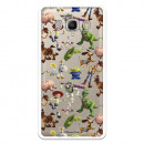 Offizielle Disney Toy Story Silhouettes Transparente Hülle – Toy Story für Samsung Galaxy J5 2016