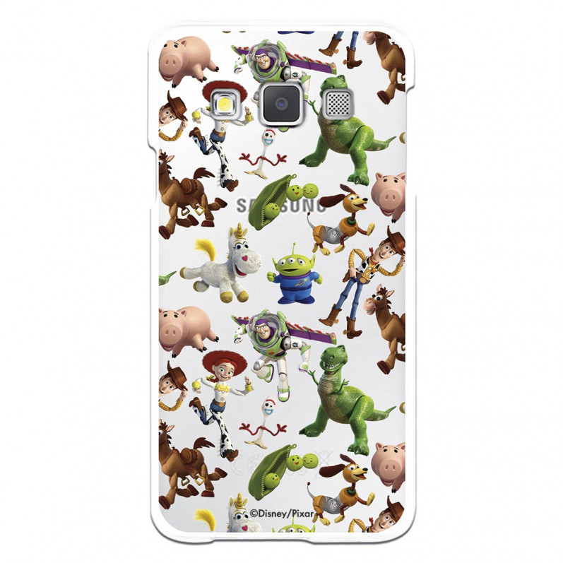 Offizielle Disney Toy Story Silhouettes Transparente Hülle – Toy Story für Samsung Galaxy A3