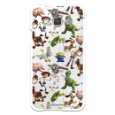 Offizielle Disney Toy Story Silhouettes Transparente Hülle – Toy Story für Samsung Galaxy A3