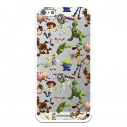 Carcasa Oficial Carcasa Oficial Disney Toy Story Siluetas Transparente - Toy Story para iPhone 5S- La Casa de las Carcasas