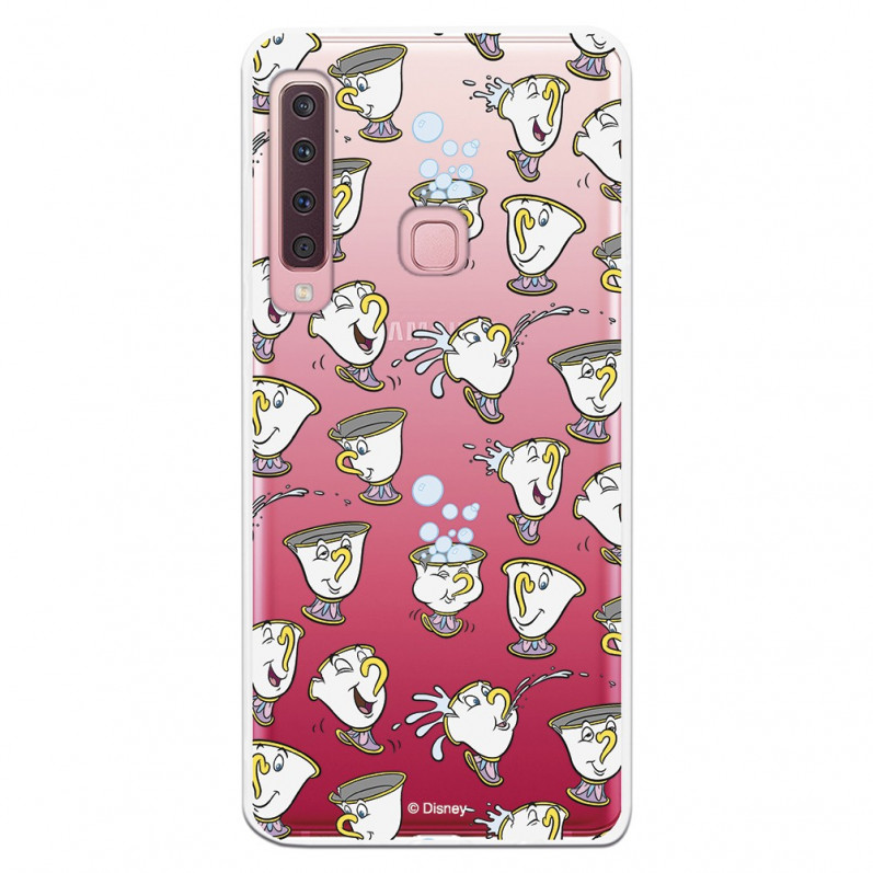 Carcasa Oficial Disney Chip Potts Siluetas Transparente para Samsung Galaxy A9 2018- La Casa de las Carcasas